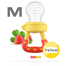 Load image into Gallery viewer, Baby Birth Fruit Teether Nipple Food Mordedor Bite Newborn Baby Silicone Teethers Safety Feeder Bite Food Teether Oral Care