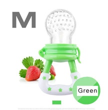 Load image into Gallery viewer, Baby Birth Fruit Teether Nipple Food Mordedor Bite Newborn Baby Silicone Teethers Safety Feeder Bite Food Teether Oral Care