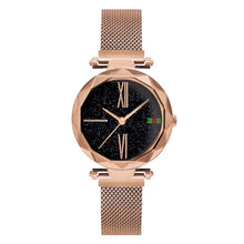 Load image into Gallery viewer, Luxury Rose Gold Women Watch Magnet Starry sky Wrist Watch For Ladies Female Wristwatch Waterproof reloj mujer relogio feminino