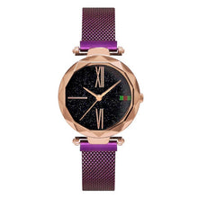 Load image into Gallery viewer, Luxury Rose Gold Women Watch Magnet Starry sky Wrist Watch For Ladies Female Wristwatch Waterproof reloj mujer relogio feminino