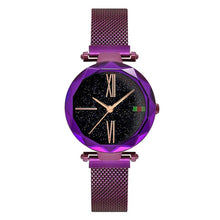 Load image into Gallery viewer, Luxury Rose Gold Women Watch Magnet Starry sky Wrist Watch For Ladies Female Wristwatch Waterproof reloj mujer relogio feminino