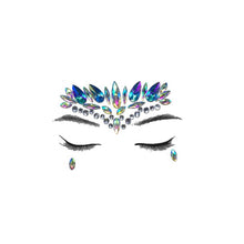 Load image into Gallery viewer, Temporary Crystal Face Eye Tattoo Stickers 3D Glitter Face Gems Jewels Sticker Eyebrow Music Festival Body Art Diamond Tattoo
