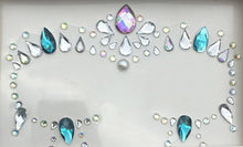 Load image into Gallery viewer, Temporary Crystal Face Eye Tattoo Stickers 3D Glitter Face Gems Jewels Sticker Eyebrow Music Festival Body Art Diamond Tattoo