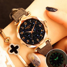 Load image into Gallery viewer, Fashion Women Watches 2019 Best Sell Star Sky Dial Clock Luxury Rose Gold Women&#39;s Bracelet Quartz Wrist Watches New Dropshipping