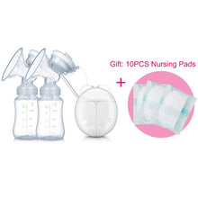 Load image into Gallery viewer, GL Double Electric Breast Pump Milk Pump for Baby Feeding Strong Suction FDA Infant Milk Extractor Breast Enlargement Pumps
