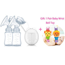 Load image into Gallery viewer, GL Double Electric Breast Pump Milk Pump for Baby Feeding Strong Suction FDA Infant Milk Extractor Breast Enlargement Pumps