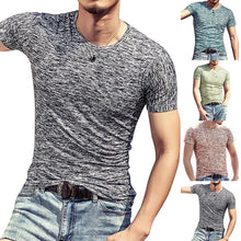 Load image into Gallery viewer, Fashion Men T Shirts Summer Sports Running Top Tees Mens Clothing Short Sleeve Casual O Neck Fitness Tshirt printed Sportwear