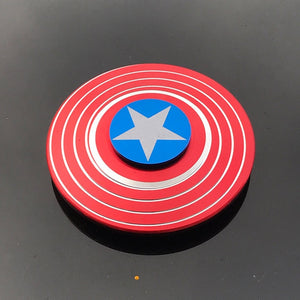 American spiderman Fidget Spinner EDC Hand Spinners Autism ADHD Kids Christmas Gifts Metal Finger Spinner Toys
