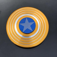 Load image into Gallery viewer, American spiderman Fidget Spinner EDC Hand Spinners Autism ADHD Kids Christmas Gifts Metal Finger Spinner Toys