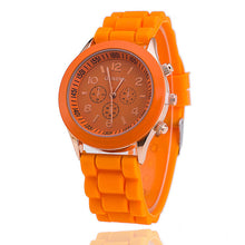 Load image into Gallery viewer, 2019 Hot Sales Geneva Brand Silicone Women Watch Ladies Fashion Dress Quartz Wristwatch Female Watch montre relogio feminino