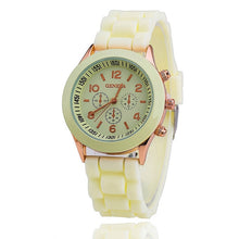 Load image into Gallery viewer, 2019 Hot Sales Geneva Brand Silicone Women Watch Ladies Fashion Dress Quartz Wristwatch Female Watch montre relogio feminino