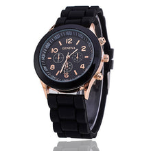 Load image into Gallery viewer, 2019 Hot Sales Geneva Brand Silicone Women Watch Ladies Fashion Dress Quartz Wristwatch Female Watch montre relogio feminino