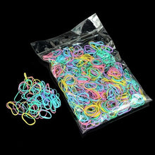 Load image into Gallery viewer, YWHUANSEN About 1000pcs/bag (small package) New Child Baby TPU Hair Holders Rubber Band Elastics Girl&#39;s Tie Gum Hair Accessories