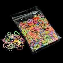 Load image into Gallery viewer, YWHUANSEN About 1000pcs/bag (small package) New Child Baby TPU Hair Holders Rubber Band Elastics Girl&#39;s Tie Gum Hair Accessories