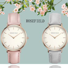 Load image into Gallery viewer, 2019 New Brand ROSEFIELD Modern Fashion Women&#39;s Watches Female Quartz Watch Male Casual Wristwatch Waterproof Wristwatch Gift