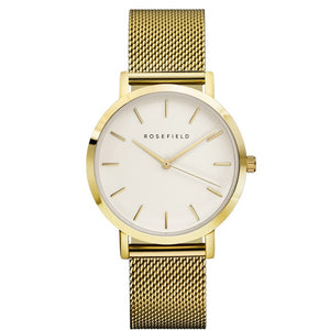 2019 New Brand ROSEFIELD Modern Fashion Women's Watches Female Quartz Watch Male Casual Wristwatch Waterproof Wristwatch Gift