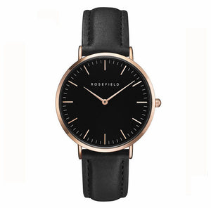 2019 New Brand ROSEFIELD Modern Fashion Women's Watches Female Quartz Watch Male Casual Wristwatch Waterproof Wristwatch Gift