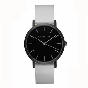 2019 New Brand ROSEFIELD Modern Fashion Women's Watches Female Quartz Watch Male Casual Wristwatch Waterproof Wristwatch Gift