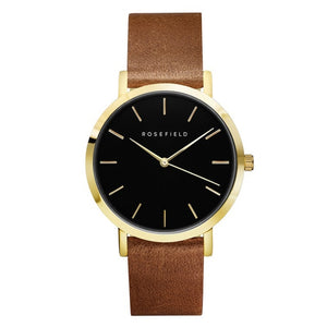 2019 New Brand ROSEFIELD Modern Fashion Women's Watches Female Quartz Watch Male Casual Wristwatch Waterproof Wristwatch Gift