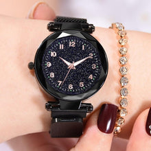 Load image into Gallery viewer, Luxury Luminous Women Watches Starry Sky Magnetic Female Wristwatch Waterproof Rhinestone Clock relogio feminino montre femme