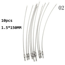 Load image into Gallery viewer, 10Pcs Wire Rope Key Chain Stainless Steel Wire Keychain Carabiner Cable Key Ring Outdoor Hiking