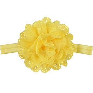 baby girl headband Infant hair accessories clothes band flower newborn floral Headwear tiara headwrap hairband Gift Toddlers