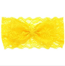Load image into Gallery viewer, baby girl headband Infant hair accessories band bows newborn Headwear tiara headwrap hairband Gift Toddlers Lace clothes