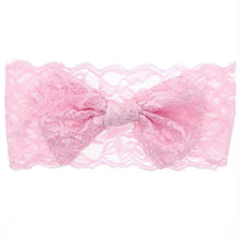 Load image into Gallery viewer, baby girl headband Infant hair accessories band bows newborn Headwear tiara headwrap hairband Gift Toddlers Lace clothes