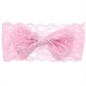 baby girl headband Infant hair accessories band bows newborn Headwear tiara headwrap hairband Gift Toddlers Lace clothes