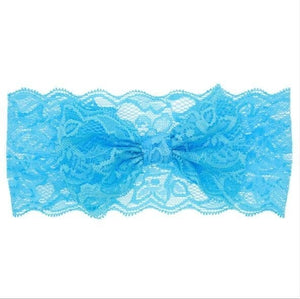 baby girl headband Infant hair accessories band bows newborn Headwear tiara headwrap hairband Gift Toddlers Lace clothes