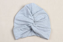 Load image into Gallery viewer, Cute 12 Colors Cotton Blend Baby Turban Hat Newborn Beanie Caps Headwear Infant Toddler Shower Hat Birthday Gift Photo Props