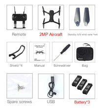 Load image into Gallery viewer, Eachine E58 WIFI FPV With Wide Angle HD Camera High Hold Mode Foldable Arm RC Quadcopter Drone RTF VS VISUO XS809HW JJRC H37