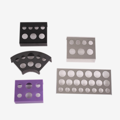 6/7/8/21 Holes Tattoo Ink Cup Holder Stand Makeup Accessories Random Color Trailer Supplies Tatoo Tool Pigment Brack Container