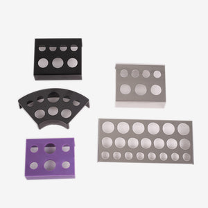 6/7/8/21 Holes Tattoo Ink Cup Holder Stand Makeup Accessories Random Color Trailer Supplies Tatoo Tool Pigment Brack Container