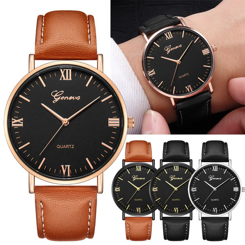 Buy Geneva Classic Hot Luxury Business Unisex Women Ladies Stainless Steel Quartz Wrist Watch Wholesale Review
