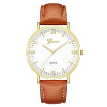 Load image into Gallery viewer, Buy Geneva Classic Hot Luxury Business Unisex Women Ladies Stainless Steel Quartz Wrist Watch Wholesale Review
