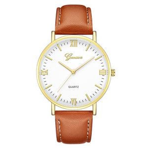 Buy Geneva Classic Hot Luxury Business Unisex Women Ladies Stainless Steel Quartz Wrist Watch Wholesale Review