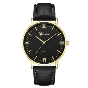 Buy Geneva Classic Hot Luxury Business Unisex Women Ladies Stainless Steel Quartz Wrist Watch Wholesale Review