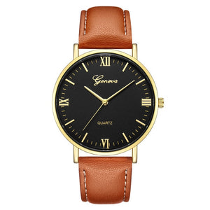 Buy Geneva Classic Hot Luxury Business Unisex Women Ladies Stainless Steel Quartz Wrist Watch Wholesale Review