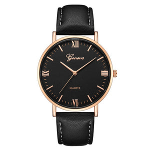 Buy Geneva Classic Hot Luxury Business Unisex Women Ladies Stainless Steel Quartz Wrist Watch Wholesale Review