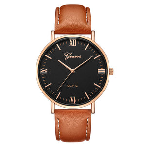 Buy Geneva Classic Hot Luxury Business Unisex Women Ladies Stainless Steel Quartz Wrist Watch Wholesale Review