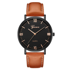 Buy Geneva Classic Hot Luxury Business Unisex Women Ladies Stainless Steel Quartz Wrist Watch Wholesale Review