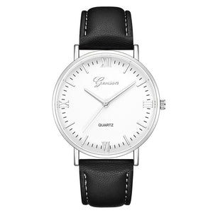 Buy Geneva Classic Hot Luxury Business Unisex Women Ladies Stainless Steel Quartz Wrist Watch Wholesale Review