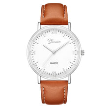 Load image into Gallery viewer, Buy Geneva Classic Hot Luxury Business Unisex Women Ladies Stainless Steel Quartz Wrist Watch Wholesale Review