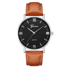 Load image into Gallery viewer, Buy Geneva Classic Hot Luxury Business Unisex Women Ladies Stainless Steel Quartz Wrist Watch Wholesale Review