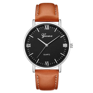 Buy Geneva Classic Hot Luxury Business Unisex Women Ladies Stainless Steel Quartz Wrist Watch Wholesale Review