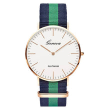 Load image into Gallery viewer, Hot Sale Nylon strap Style Quartz Women Watch Top Brand Watches Fashion Casual Fashion Wrist Watch Relojes