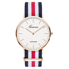 Load image into Gallery viewer, Hot Sale Nylon strap Style Quartz Women Watch Top Brand Watches Fashion Casual Fashion Wrist Watch Relojes