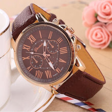 Load image into Gallery viewer, Luxury Brand Leather Quartz Watch Women Men Ladies Fashion Bracelet Wristwatches Clock relogio feminino masculino