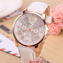 Load image into Gallery viewer, Luxury Brand Leather Quartz Watch Women Men Ladies Fashion Bracelet Wristwatches Clock relogio feminino masculino